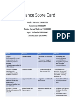 Balance Score Card