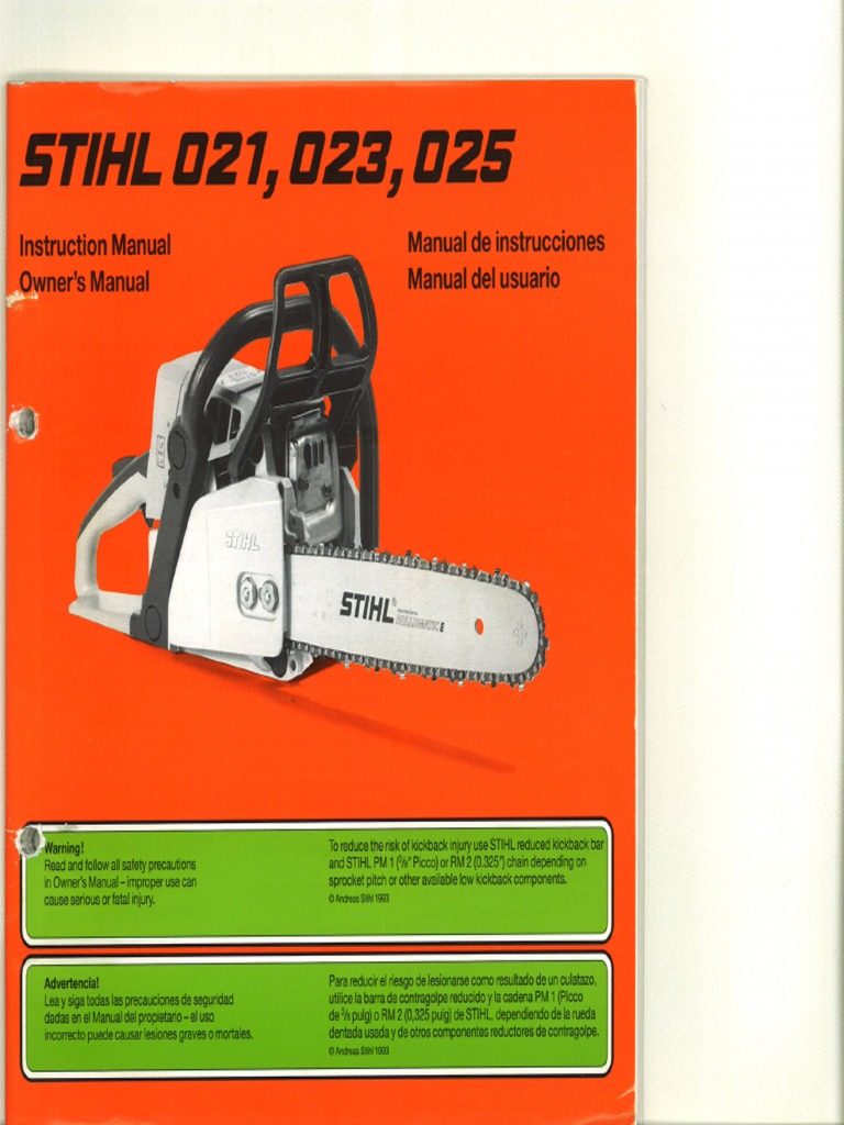 Ersatz-Spannschraube Für Stihl Kettensägen 021, 023, 025, MS160, MS180C – Originalteil