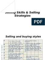 Selling Skills & Selling Strategies