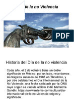 Dia de La No Violencia Jose Maria