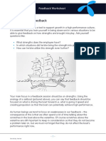 WORKSHEET - Strength Based Feedback