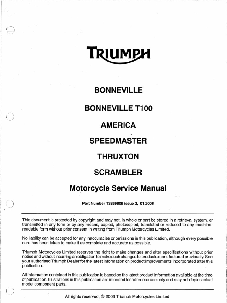 4143314-Instant Download Triumph Bonneville T100 Repair Manual