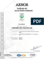 ISO 14001 - 2015 - CertificadoGA-2018-0073 - ES - 2018-07-19 PDF