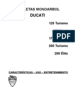 Manual Mantenimiento y Usuario DUCATI Monoarbol 175TS