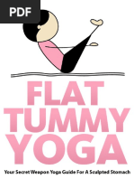 Flat Tummy Yoga: Your Secret Weapon Yoga Guide For A Sculpted Stomach (Just Do Yoga Book 4) PDF