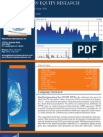 Initial Report January 17Th, 2008: Analyst: Victor Sula, PHD