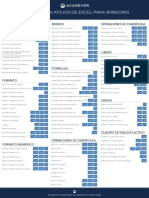 Atajos Excel 200 Atajos Acadevor PDF