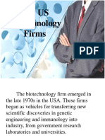 The US Biotechnology Firms