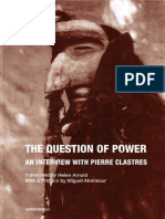 Abensour, Miguel_ Clastres, Pierre - The Question of Power_ An Interview with Pierre Clastres-Semiotext(e) (2016).pdf