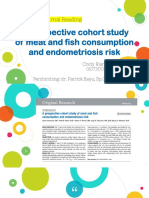 PPT Journal Reading Endometriosis with Red Meat Intake