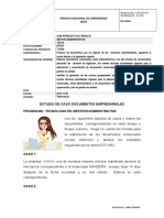 TALLER Correspondecia comercial-ESTUDIO DE CASOS