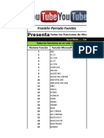 TODAS LAS FUNCIONES EXCEL 2013