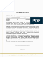 Procuração Editável PDF
