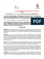 Ley de Los Derechos de Ninas Ninos y Adolescentes Del Estado de Tabasco Publicada en El Suplemento C Al Periodico Oficial 7648 de Fecha 23 de Diciembre 2015 PDF