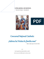 Concursul National Catehetic - Iubirea Lui Hristos in Familia Mea PDF