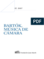 Bartok, Musica de Cámara - Fundacion Juan March