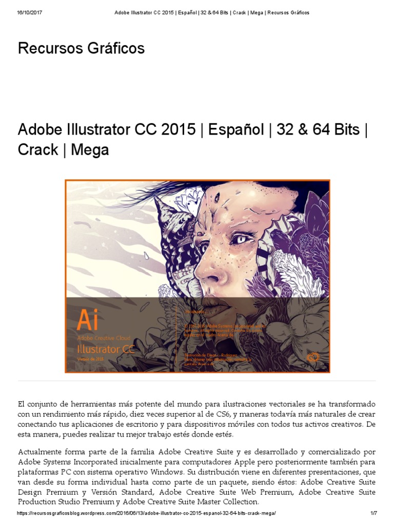 Adobe illustrator 2015 para prueba gratuita en