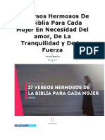 27 Versos Hermosos de La Biblia para Cada Mujer en Necesidad Del Amor