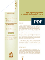 Dolor Musculoesqueletico PDF