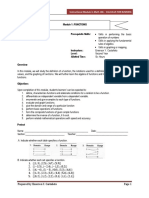 Module 1 - Functions