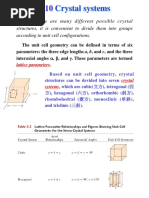 Crystal Structure PDF