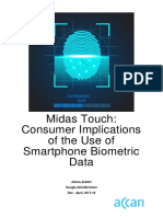 Midas Touch Consumer Implications of The Use of Smartphone Biometric Data