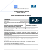 Anexo 9. Soporte Informe de Recomendaciones-Sede Principal-Jardín de Peñas - Castro Vivas, Ana