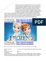 Frozen 2 Pelicula Completa en Ingles