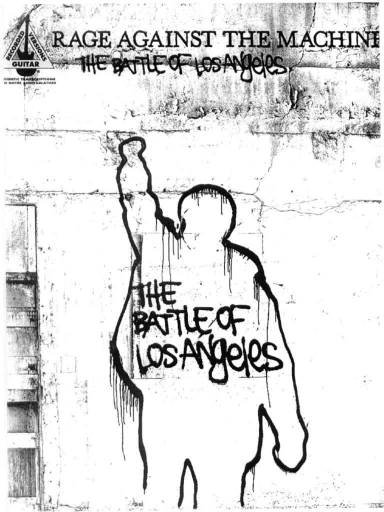 Rage Against The Machine The Battle of Los Angeles Guitar Recorded Versions PDF PDF