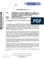 Carta Circular No 6 Evaluacion Cartera Credito