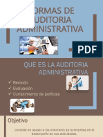 Normas de Auditoria Administrativa