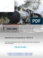 Gas Laws: The Relationship Between Pressure, Volume and Temperature