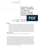 Artio João José Reis De escravo a rico liberto trajetória do africano Manoel Joaquim Ricardo.pdf