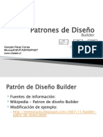 Patrones de Diseño I -Builder