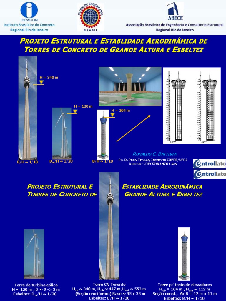 ky様 Estruturas de Torres Altas e Esbeltas | PDF | Mecânica dos fluidos