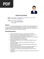 RESUME Technical Support Engineer