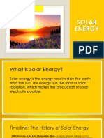 Solar Energy