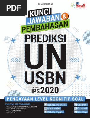 Pembahasan Prediksi Un Sma Ips 2020 Pdf