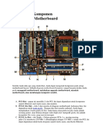 Tata Letak Komponen Pembentuk MOTHERBOARD.docx