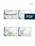 Chap2 - 3 - Techniques de Gestion de Pro PDF