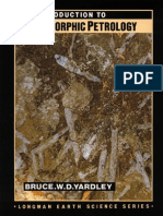 Bruce W. D. Yardley - AN INTRODUCTION TO METAMORPHIC PETROLOGY. (1990, ELBS) PDF