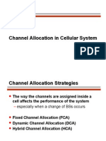 Channel Allocation in Cellular System