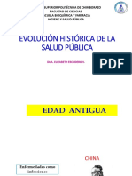 Evolución Histórica de La Salud Pública Doc Clase PDF