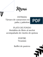 Menu PDF