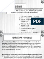 HUKUM FRANCHISE