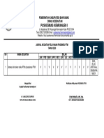 Jadwal Ukm