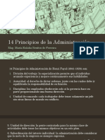 14 Principios de La Administración