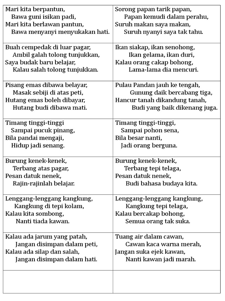 Pantun Pdf