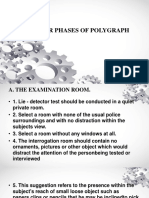 Four Phases of Polygraph