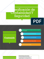 Especificación de Confiabilidad Y Seguridad.pptx